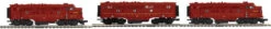 MTH Premier 20-21580-1 Pennsylvania Railroad PRR F-3 A Unit Diesel Engine W/Proto-Sound 3.0 (Hi-Rail Wheels) #9515 With 20-21580-3 Non Powered B Unit And 20-21581-4 Non Powered A Unit O Scale New(Mth Premier 20 21580 1 Pennsylvania Railroad Prr F 3 A Unit Diesel Engine W Proto Sound 3 0 Hi Rail Wheels 9515 With 20 21580 3 Non Powered B Unit And 20 21581 4)