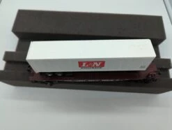 MTH Railking 30-7008A Louisville & Nashville Flat Car W/Trailer O SCALE Used Excellent(Mth Railking 30 7008a Louisville Nashville Flat Car W Trailer O Scale Used Excellent) -BRADY’S TRAINS MODELs rn image picker lib temp 2eaed5db 468d 4265 8ae9 ad44b87094dc