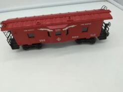 Lionel 6-9184 Erie Bay Window Caboose Item O Scale Used As Is Excellent(Lionel O Scale Erie Bay Window Caboose Item 6 9184 O Scale Used Excellent)