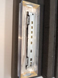 Bachmann 14551 Silver Series Rolling Stock "85" Streamline Fluted Observation With Lighted Interior SantaFe N SCALE Like New(Bachmann 14551 Silver Sries Rolling Stock 85 Streamline Fluted Observation With Lighted Interior Santafe N Scale Like New) -BRADY’S TRAINS MODELs rn image picker lib temp c1a2054e 3f4e 4f0f af74 d2a9ab8395f8