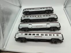MTH Railking 30-67041 Pennsylvania 4-Car 60' Streamlined ABS Passenger Set #6530, #4001, #1124. & Garden View O SCALE Used Excellent(Mth Railking 30 67041 Pennsylvania 4 Car 60 Streamlined Abs Passenger Set 6530 4001 1124 Garden View O Scale Used Excellent) -BRADY’S TRAINS MODELs rn image picker lib temp c781d74e fd5f 45fd bba2 1b3f015a2c08