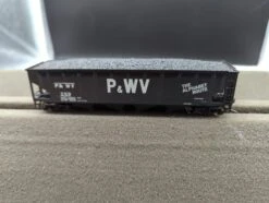 Atlas MTH 85-75031 Pittsburgh & Virginia (289) 70 Ton Quadruple Hopper Car HO Like New(Mth 85 75031 Pittsburgh Virginia 289 70 Ton Quadruple Hopper Car Ho Like New)