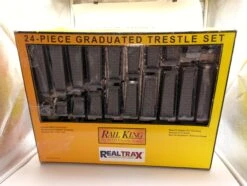 MTH RealTrax 40-1033 24-Piece Graduated Trestle System O Scale Like New(Mth Realtrax 40 1033 24 Piece Graduated Trestle System O Scale Like New) -BRADY’S TRAINS MODELs rn image picker lib temp edcbffe3 db95 45b1 bd48 d48e2cf9ba30