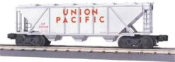 MTH Rugged Rails 33-7503 Union Pacific 3 Bay Covered Hopper Car LIMITED SALE(Mth Rugged Rails 33 7503 Union Pacific 3 Bay Covered Hopper Car)
