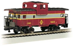 Bachmann 17712 ERIE LACKAWANNA 36' WIDE VISION CABOOSE HO SCALE NEW(Bachmann 17712 Erie Lackawanna 36 Wide Vision Caboose Ho Scale New)