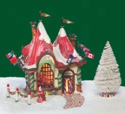 Department 56 North Pole Series 56.56407 Santa's Visiting Center(Department 56 North Pole Series 56 56407 Santas Visiting Center)