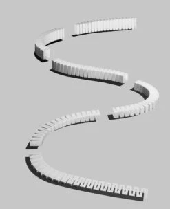 Woodland Scenics WDS ST1416 WDS1416 3% Incline/Decline Set O SCALE NEW(Woodland Scenics Wds St1416 Wds1416 3 Incline Decline Set O Scale New)