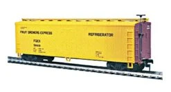 Walthers 932-954 Fruit Growers Express 40' Wood Reefer W/ Steel Roof Ice Reefer 6 Pack RARE HO SCALE(Walthers 932 954 Fruit Growers Express 40 Wood Reefer W Steel Roof Ice Reefer 6 Pack Rare) -BRADY’S TRAINS MODELs wal932